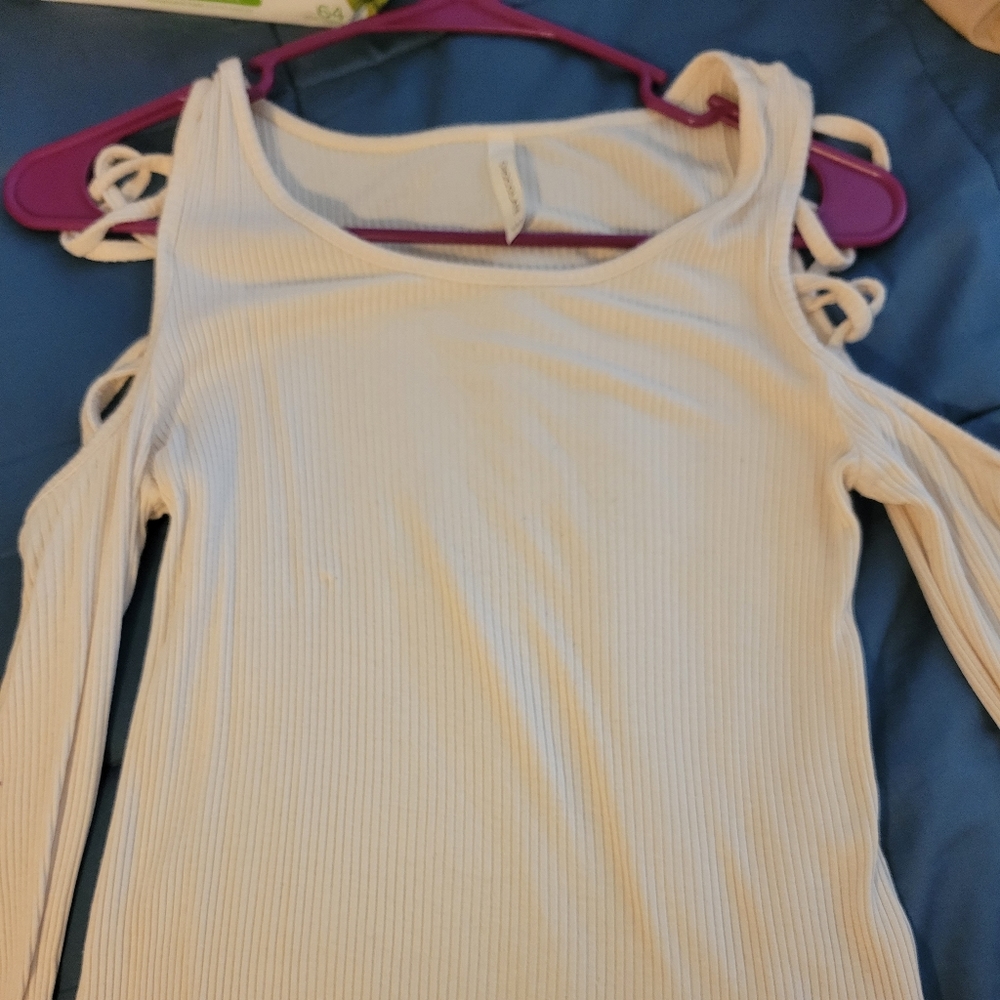 Tan blouse